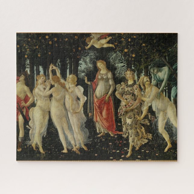 Puzzle Primavera / Allégorie du printemps par Botticelli (Horizontal)