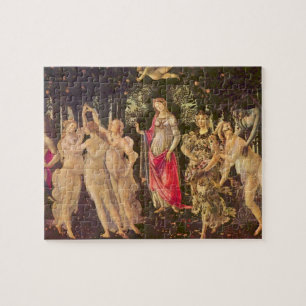 Puzzle Primavera, Allégorie du Printemps par Sandro Botti