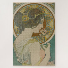 Primrose par Alphonse Mucha (1899)