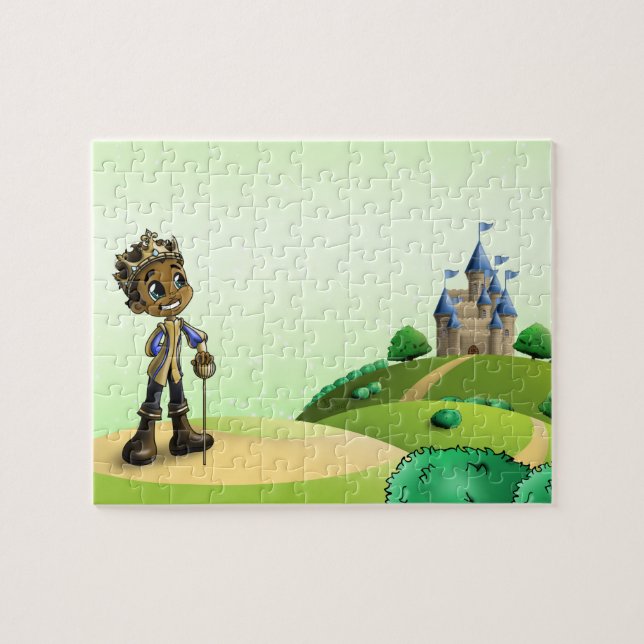 Puzzle Prince noir (Horizontal)
