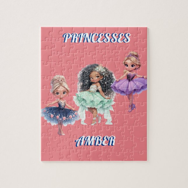 PUZZLE "PRINCESS" PERSONNALISÉ (Vertical)