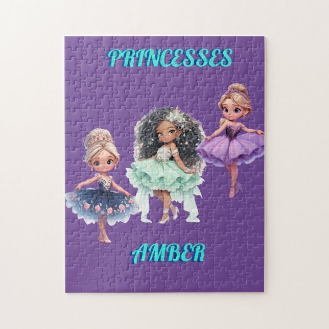 PUZZLE "PRINCESS" PERSONNALISÉ (Vertical)