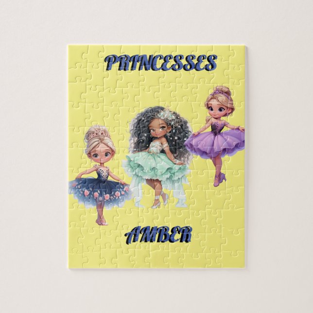 PUZZLE "PRINCESS" PERSONNALISÉ (Vertical)
