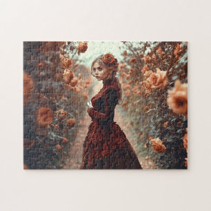 Puzzle Princesse de la Rose de Minuit Jardin de Conte de