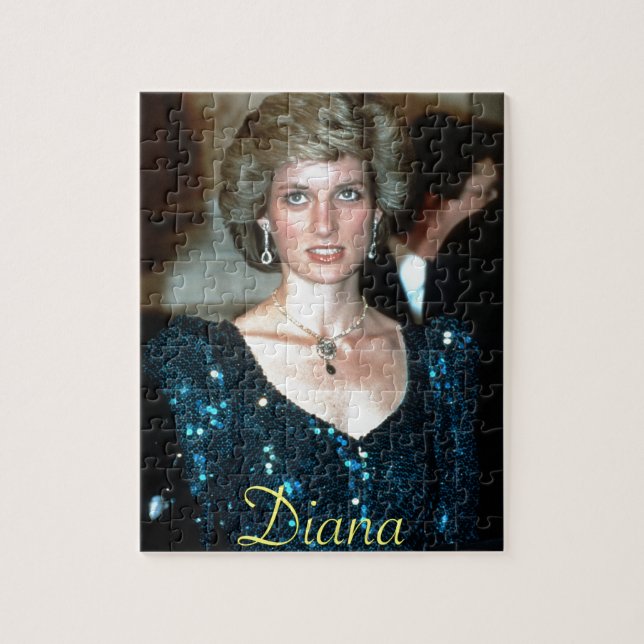 Puzzle Princesse Diana Vienne 1986 de HRH (Vertical)
