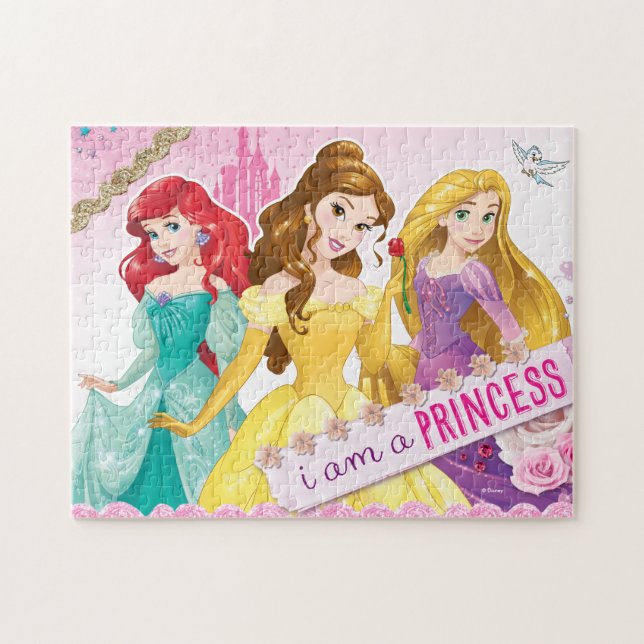 Puzzle Princesse Disney | Ariel, Belle et Rapunzel (Horizontal)