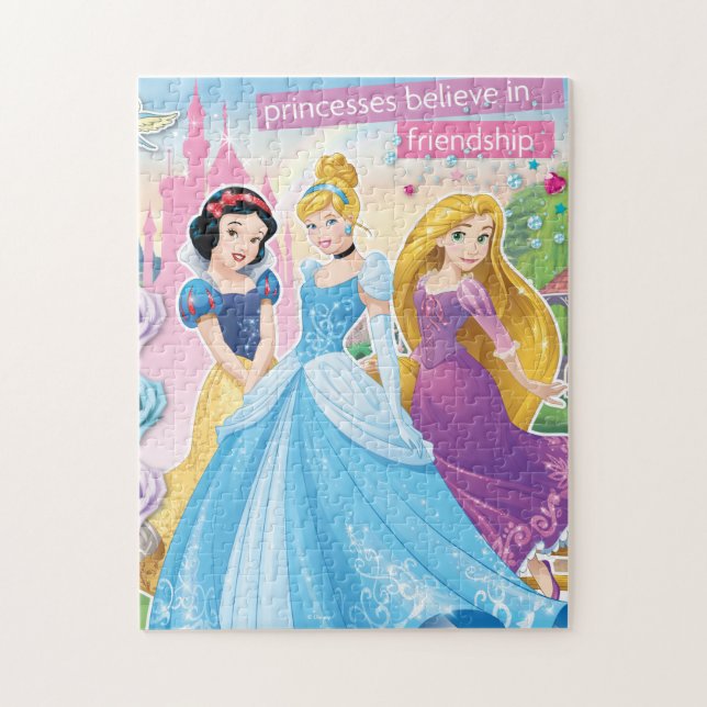 Puzzle Princesse Disney | Croire en l'amitié (Vertical)