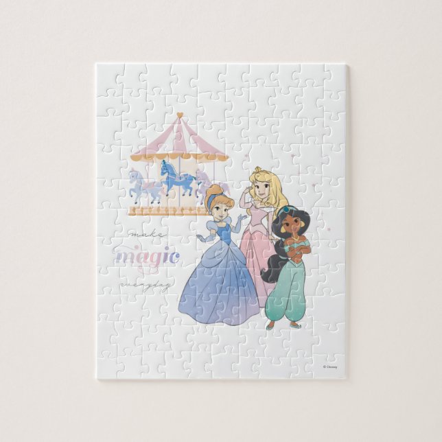 Puzzle Princesse Disney | Faire la magie (Vertical)