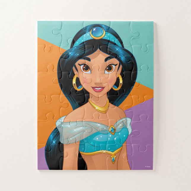 Puzzle Princesse Jasmine Closeup (Vertical)