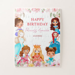 Puzzle Princesse Royals Fille Joyeux Jeux d'Anniversaire