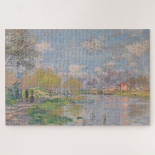 Puzzle Printemps sur la Seine par Monet Impressionniste