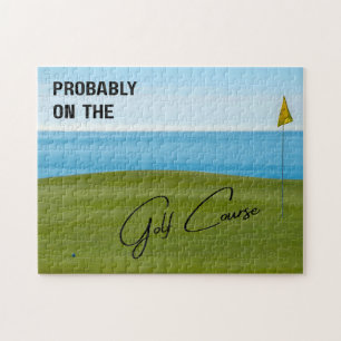 Puzzle Probablement sur le terrain de golf amateurs de go