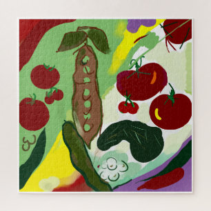 Puzzle produit à partir du "cubbard" de "grand-mas"