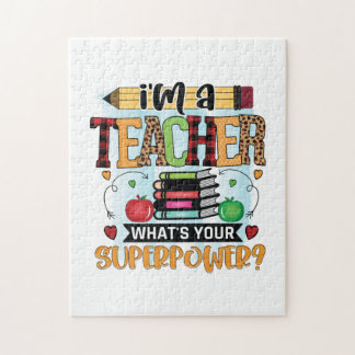 Puzzle Professeur Art Fière Un Enseignant