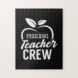 Puzzle Professeur Cadeaux Équipe d'enseignants préscola