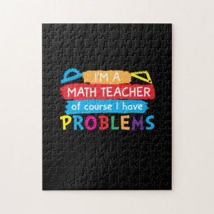 Puzzle Professeur De Maths Je Suis Enseignant En Maths