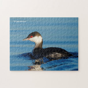 Puzzle Profil d'une Grebe à cornes