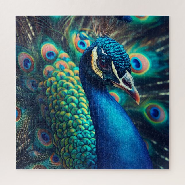 Puzzle Profil Peacock (Vertical)