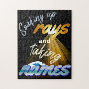 Puzzle Profiter des Rayons et Prendre des Noms Été