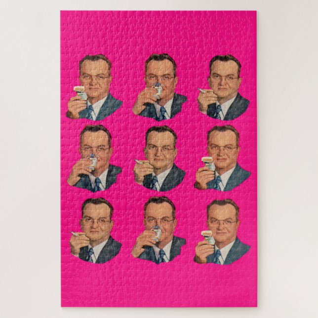 Puzzle Profitez de la fumée, profitez du pack (Vertical)