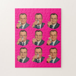 Puzzle Profitez de la fumée, profitez du pack