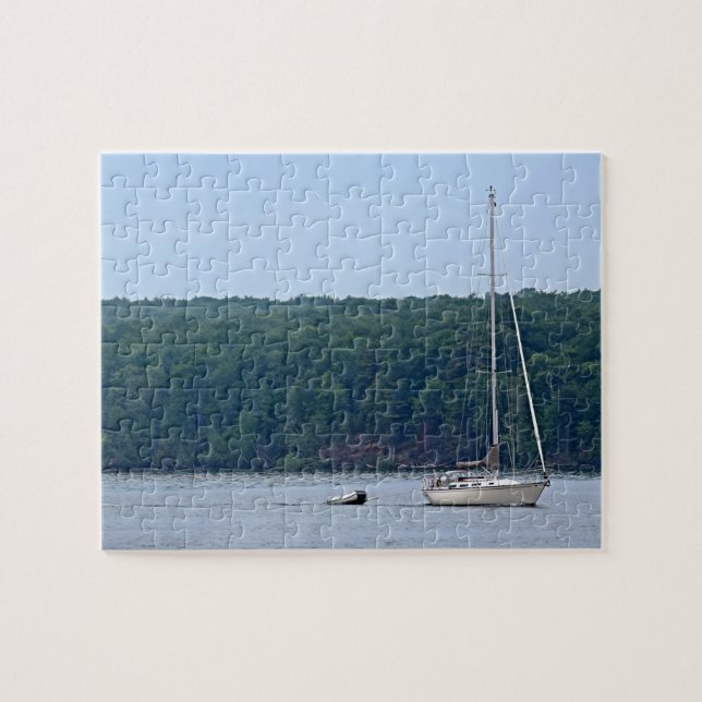Puzzle Profitez de la vie nautique - 8x10 - 110 pc (Horizontal)