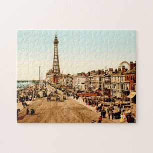 Puzzle Promenade Blackpool Lancashire England Beach