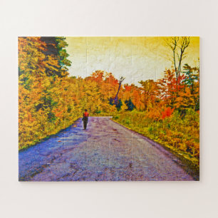 Puzzle Promenade d'automne