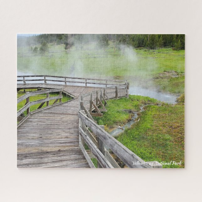 Puzzle Promenade du parc national Yellowstone (Horizontal)