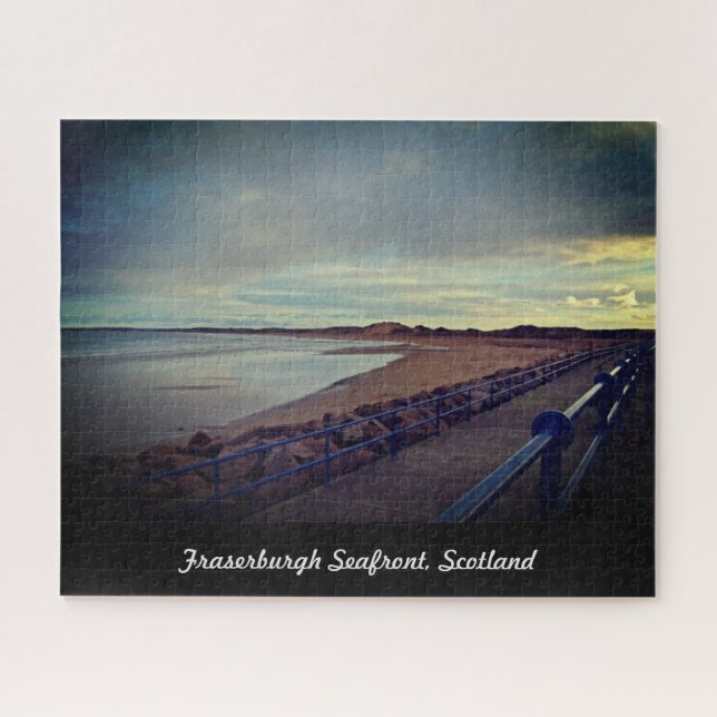 Puzzle Promenade en front de mer de Fraserburgh Bay, Écos (Horizontal)