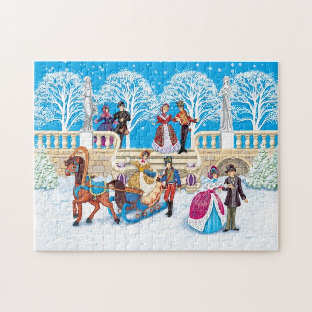 Puzzle Promenade hivernale (Horizontal)