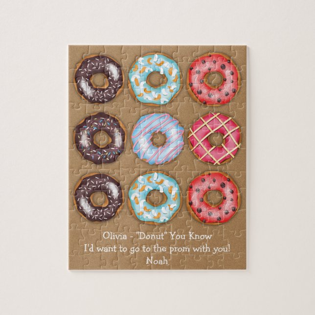 Puzzle Promposto Donuts Prom Dance (Vertical)