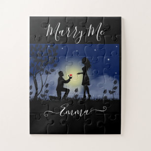 Puzzle Proposition de mariage personnalisée simple