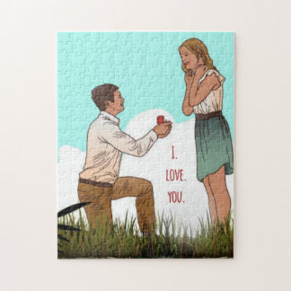 Puzzle Proposition de mariage valentineday personnalisée