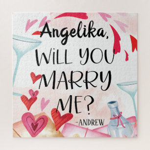 Puzzle Proposition de marriage   You Marry Me ? Custom