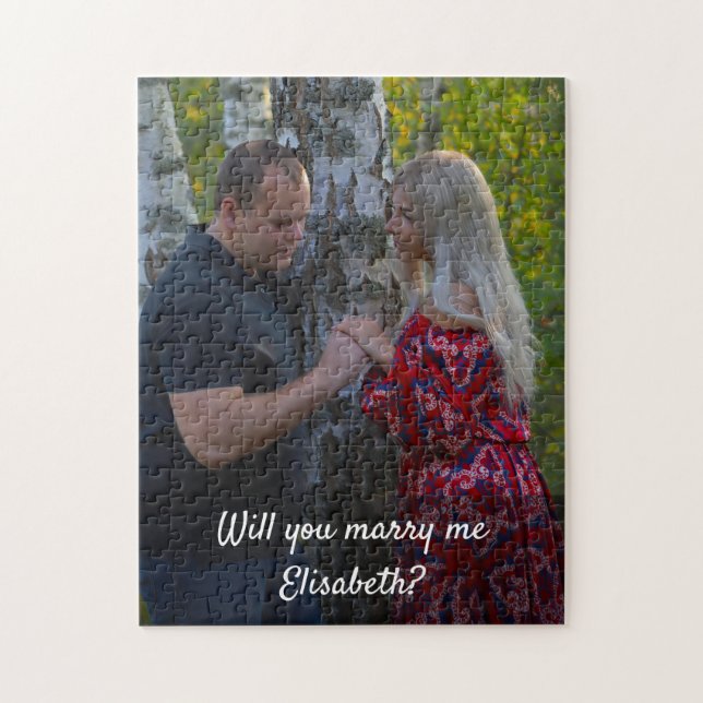 Puzzle Proposition de photo personnalisée (Vertical)