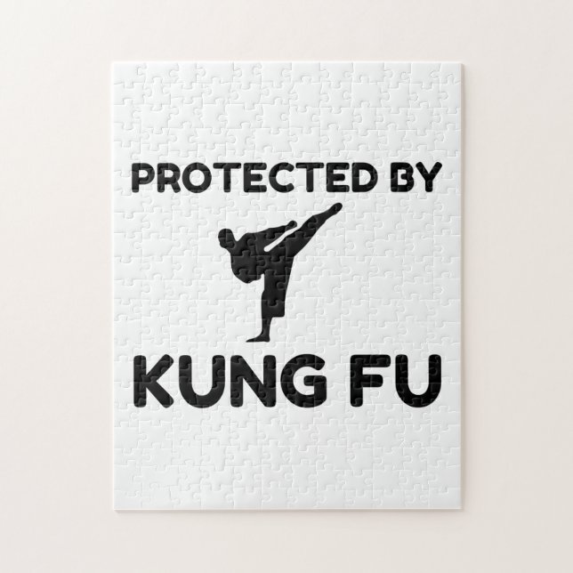 Puzzle Protected by kung fu (Vertical)