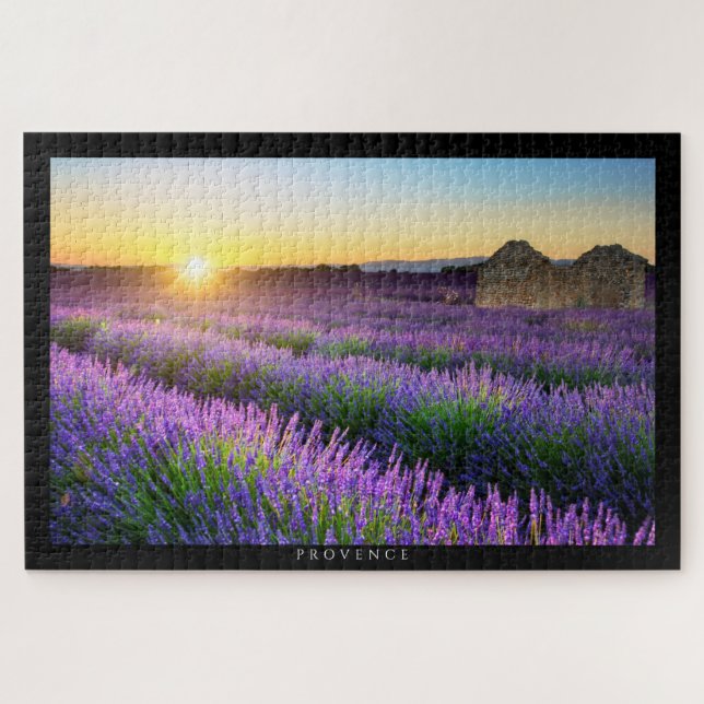Puzzle PROVENCE - Champs de lavandes au coeur de l (Horizontal)