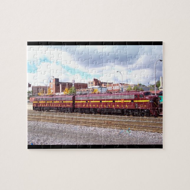 Puzzle PRR E-8A (JTFS) 5809 et 5711 chez Altoonia (Horizontal)