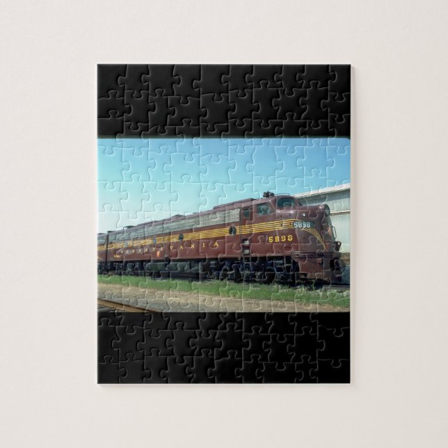 Puzzle PRR EMD E-7AA #4222_Trains réglé (Vertical)