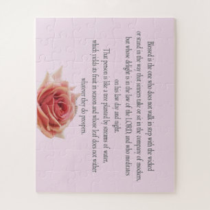 Puzzle Psaume 1, Law day and Night, Streams of Waters,