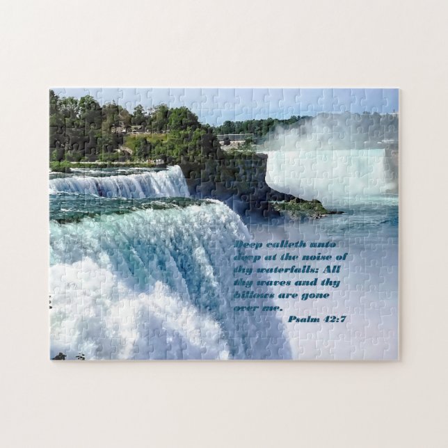 Puzzle Psaume 42:7 (Horizontal)