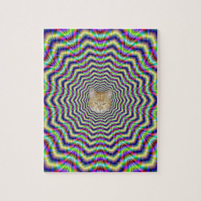 Puzzle  Psychedelic Web Star (Vertical)