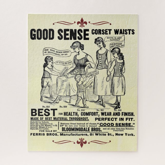 Puzzle publicitaire vintage (Vertical)