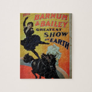 Puzzle Publicité par affichage 'le Barnum et le Bailey