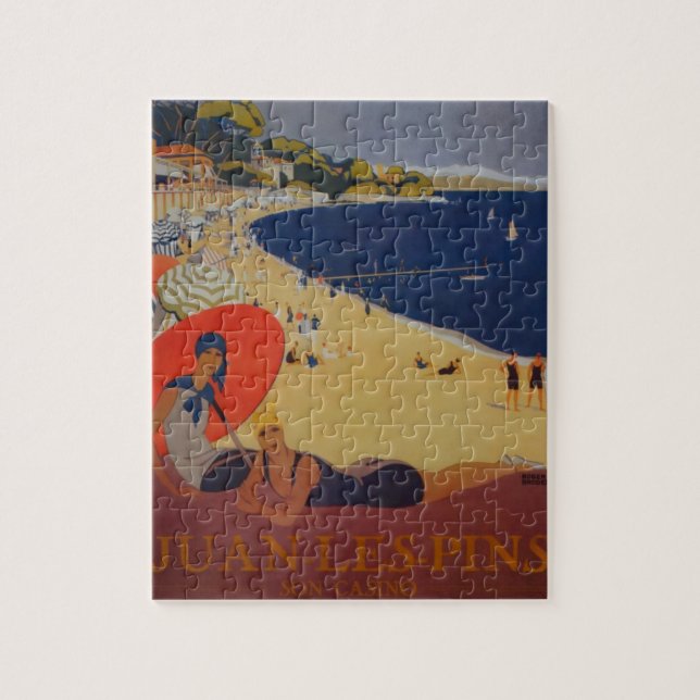 Puzzle Publicité vintage de voyage (Vertical)