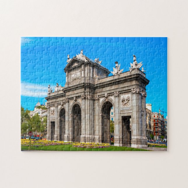 Puzzle Puerta de Alcalá Madrid. (Horizontal)