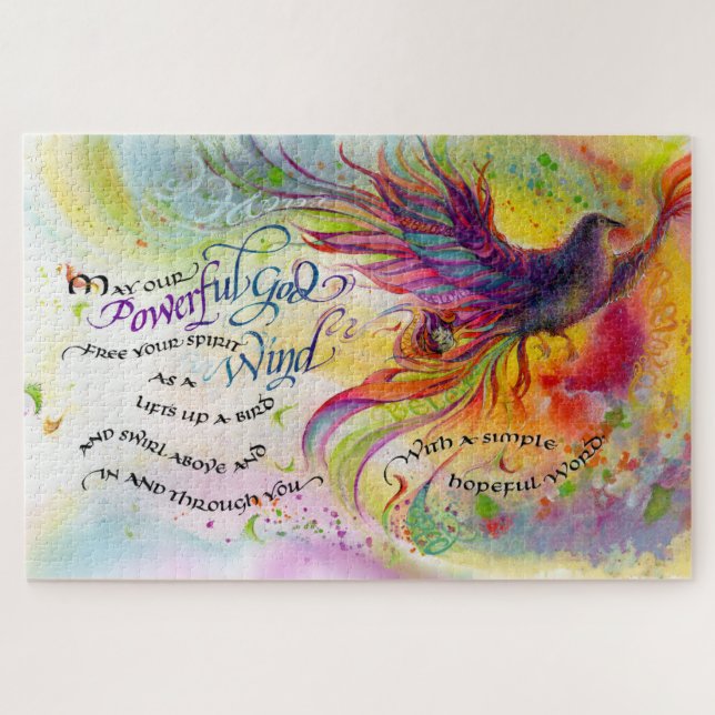 Puzzle puissant de Dieu, 20" x 30", 1 014 pièces (Horizontal)