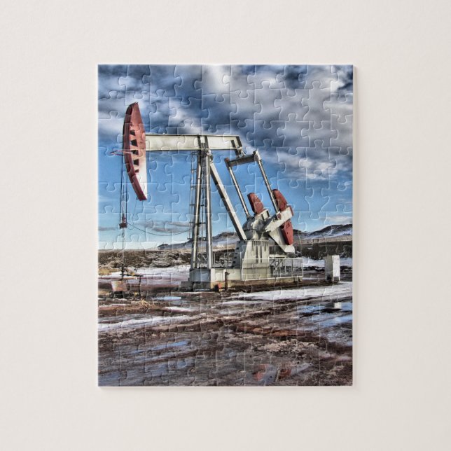 Puzzle Puits de pétrole (Vertical)