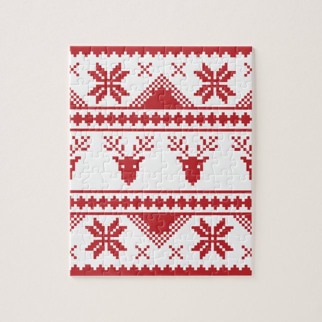 Puzzle pull de noël (Vertical)